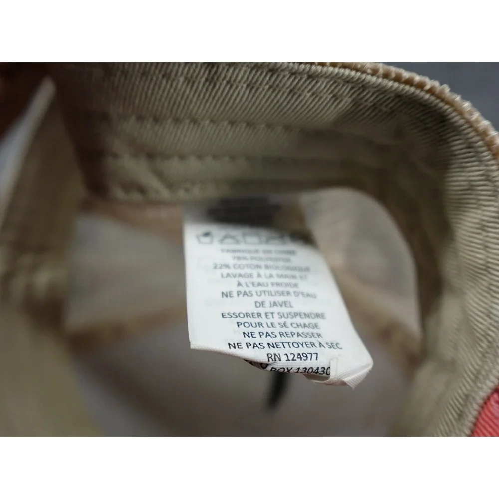 Prana Trucker Hat Womens OS Coral Zebra Print Mesh Snapback‎ Cap